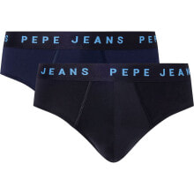 Спортивная одежда, обувь и аксессуары PEPE JEANS Logo Low Rise Slip 2 Units