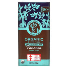 Икуал Эксчэндж, Органический темный шоколад, очень темный, 2,8 унции (80 г) (Товар снят с продажи) 