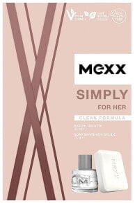 Mexx Simply For Her Eau De Toilette - Duftset (Eau de Toilette 20ml + Seife 75g)