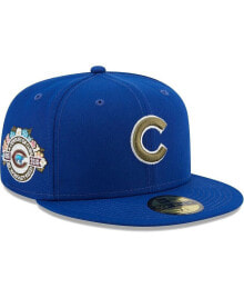 New Era men's Royal Chicago Cubs 100th Anniversary Spring Training Botanical 59FIFTY Fitted Hat
