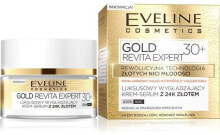 Купить сыворотки, ампулы и масла для лица Eveline: Eveline Gold Revita Expert 30+ Krem-serum wygładzający na dzień i noc 50ml