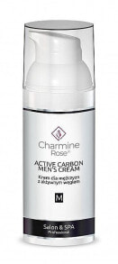 Creme für Männer mit Aktivkohle - Charmine Rose Active Carbon Men's Cream