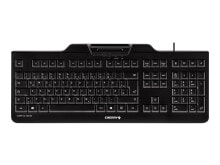 Купить клавиатуры Cherry: Cherry KC 1000 SC Tastatur"Schwarz Deutsch Kabelgebunden