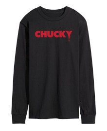 AIRWAVES men's Chucky Logo Long Sleeve T-shirt