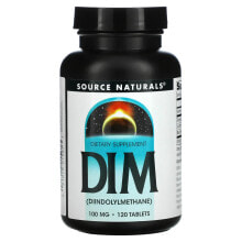 Source Naturals, DIM (дииндолинметан), 200 мг, 60 таблеток