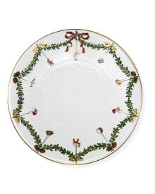 Royal Copenhagen star Fluted Christmas Cake Dish, 12.5