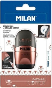 Milan Temperówko-gumka Capsule Cooper blister MILAN