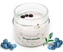 Декоративные свечи tropicandle Blueberry-Vanilla Aroma Scented Candle Ароматическая свеча с чернично-ванильным ароматом