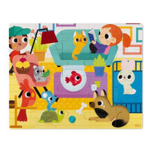 JANOD Tactile Pets 20 Pieces Puzzle