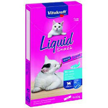 VITAKRAFT Cat Liquid Snack salmon wet cat food 11 units