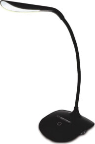 Умная настольная лампа или светильник Lampka biurkowa Esperanza czarna (ELD103K - 5901299942345)