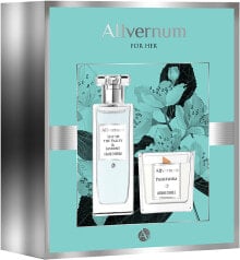 Allvernum Lilly & Jasmine Gift Set - Duftset (Eau de Parfum 50ml + Duftkerze 100g)