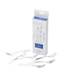 Villeroy & Boch daily Line Pastry Forks Set, 6 Pieces