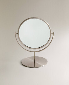 Metal dressing table mirror