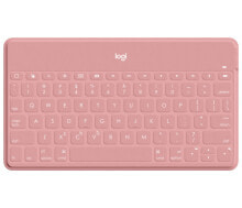 Клавиатуры Logitech Keys-To-Go Розовый Bluetooth Международный американский стандарт 920-010176