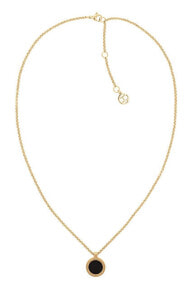 Ювелирные колье moderní pozlacený náhrdelník s přívěskem Iconic Circle 2780656