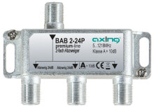 Компьютерные разъемы и переходники axing BAB 2-24P Кабельный разветвитель Серый BAB00224P