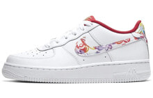 Nike Air Force 1 Low CNY 中国年 潮流 低帮 板鞋 GS 白色 鼠年 / Кроссовки Nike Air Force 1 Low CNY GS CU2980-191