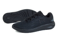 Мужская спортивная обувь для бега Мужские кроссовки спортивные для бега черные текстильные низкие Under Armour 3022594-003