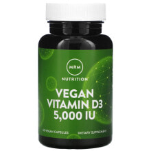 MRM Nutrition, Vegan Vitamin D3, 2,500 IU, 60 Vegan Capsules