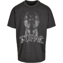 Спортивная одежда, обувь и аксессуары MISTER TEE Tupac Up Oversize Short Sleeve Round Neck T-Shirt