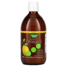 Натурес Вэй, NutraSea, омега-3, пикантный лимонный вкус, 500 мл (16,9 жидких унций)