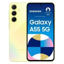 SAMSUNG Galaxy A55 5G Smartphone 128 GB Limette