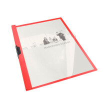 ESSELTE Clipfiles PVC A4 Overlay 6 mm Presentation Dossier Folder