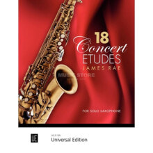 Universal Edition 18 Concert Etudes Saxophon