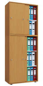 Filing cabinets in the office