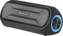 Bluetooth speaker S1000 20W BT/FM/AUX LIGHTS black - Speaker