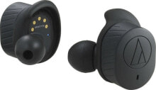 Audio-Technica SonicSport Wireless ATH-SPORT7TWBK headphones