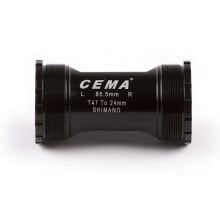 CEMA T47 Threaded Stainless Steel Shimano bottom bracket cups