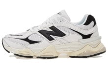 New Balance NB 9060 减震防滑 低帮 运动休闲鞋 男女同款 白黑 / Кроссовки New Balance NB 9060 U9060AAB