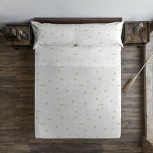 Bedding set Harry Potter Stars Gold White King size 240 x 270 cm
