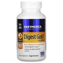 Enzymedica, Digest Gold с ATPro, добавка с пищеварительными ферментами, 240 капсул