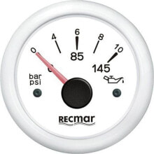 Запчасти и расходные материалы для мототехники RECMAR 10-184ºC 0/10 bar Oil Pressure Indicator
