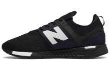 New Balance NB 247 Classic 减震防滑耐磨 低帮 跑步鞋 男女同款 黑色 / Кроссовки New Balance MRL247BC NB 247 Classic