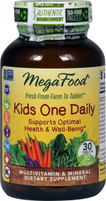 Витаминно-минеральные комплексы megaFood Kids One Daily Витаминно-минеральный комплекс для детей, 1 таблетка в день, 30 таблеток
