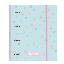 Ring binder Moos Garden 27 x 32 x 3.5 cm Turquoise