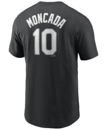 Nike men's Yoan Moncada Chicago White Sox Name and Number Player T-Shirt