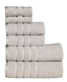 FEATHER & STITCH, NY feather and Stitch Waffle 6-PC. Towel Set