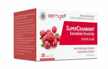 Фрукты и ягоды Barnys  Canadian Cranberry SUPER STRONG Растительный клюквенный порошок 20 капсул