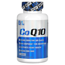 Эвлюшэн Нутришен, CoQ10, 100 mg, 60 Veggie Capsules
