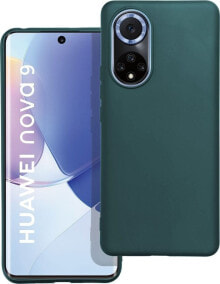 OEM Futerał MATT do HUAWEI Nova 9 / Honor 50 ciemnozielony