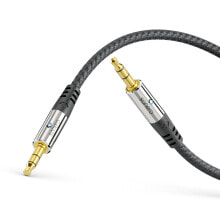 Sonero Audio-Kabel 3.5 mm Klinke mit Nylonmantel 1 m - Cable - Audio/Multimedia