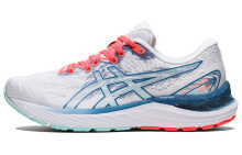 Asics Gel-Cumulus 23 舒适 运动 透气 低帮 跑步鞋 女款 白蓝色 / Кроссовки Asics Gel-Cumulus 23 1012B159-960