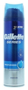 Увлажнение и питание кожи лица Gillette Series Shaving Gel Увлажняющий гель для бритья 200 мл