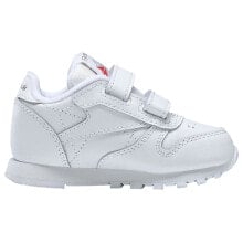 REEBOK CLASSICS Leather 2V Velcro infant trainers