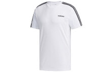 adidas M D2m 3S Tee 三条纹运动短袖T恤 男款 白色 / Футболка Adidas M D2m 3S Tee T FL0356